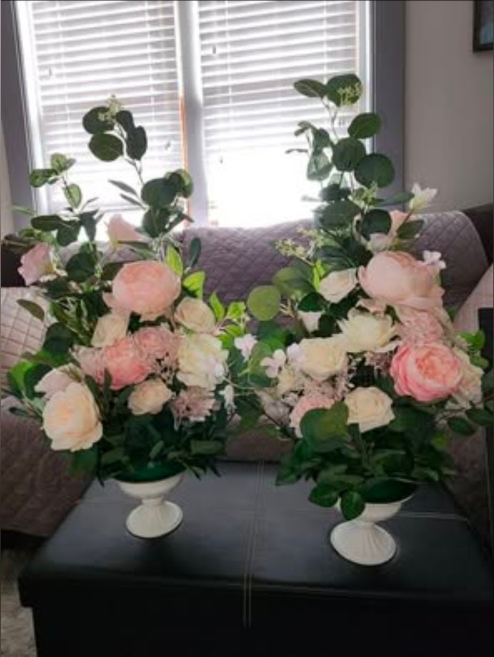 Lings Moments Free Standing Alter Decor With Pots- Wedding Decor